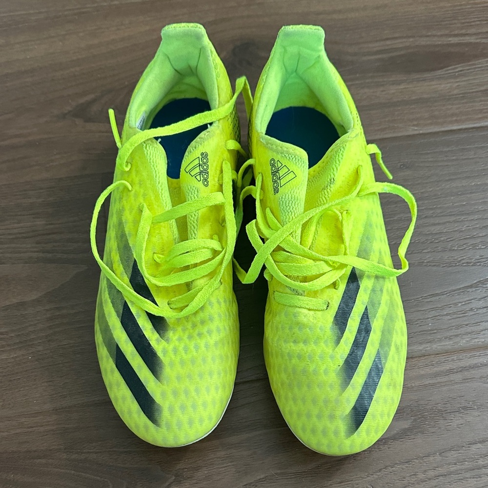 adidas Neon Yellow Soccer Cleats